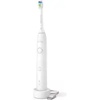 Philips Sonicare 5500 series Series 5500 HX7110/01 Wiederaufladbare Zahnbürste, Erwachsener, Schallzahnbürste, Whitening, 62000 Bewegungen pro Minute, Weiß, Weiß