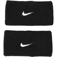 Nike Accessories Swoosh Classic Doublewide Handgelenkband 2 Einheiten Blau Blau One Size