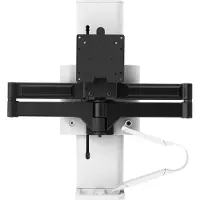 Ergotron TRACE 45-630-216, Klemme, 9,8 kg, 96,5 cm (38"), 100 x 100 mm, Höhenverstellung, Weiß