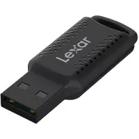 Lexar JumpDrive LJDV400064G-BNBNG, 64 GB, USB Typ-A, 3.2 Gen 1 (3.1 Gen 1), 100 MB/s, Dia, Schwarz
