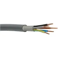 Enzo Außenkabel XMvK - 100m 5x 2.5mm2 mit grauer Isolierung rund