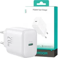JOYROOM Jr-Tcf24 Netzwerk Ladegerät Usb-C Pd 30W Qc Sfc - Weiß