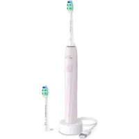 Philips Sonicare 2100 series 2100 HX4022/03 Wiederaufladbare Zahnbürste, Erwachsener, Schallzahnbürste, Tägliche Pflege, 31000 Bewegungen pro Minute, Hellrosa, 2 min, 4 x 30 sec
