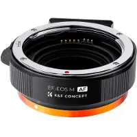 K&F Concept K&F autofocuslensadapter voor Canon EF / EF-S - EOS-M (EF-M)