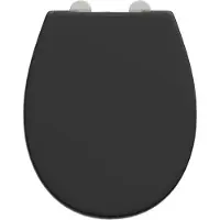 INSTMAIER Alma Duroplast WC-Sitz BLACK