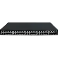 HP HPE Networking Comware 2150, 48 Ports, 10M/100M/1G PoE+ mit 4 PoE+ Ports, 1 SFP+ Port (1G/10G), 390W - Switch - Layer 3 - verwaltet - 48 x 10/100/1000Base-T (PoE+)