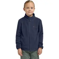Jack Wolfskin Fleecejacke "TAUNUS JACKET K" hochschließender Kragen, mit Reißverschluss, atmungsaktiv, winddicht