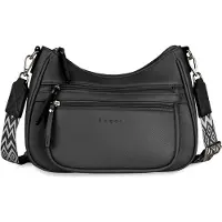 Bugatti Umhängetasche Mare 3.0 Crossbody Bag Black schwarz