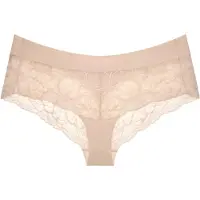 Triumph Slip "Body Make-Up Illusion Lace" florale Stretch-Spitze, glatter Bund, Mikrofaser, nahtlos