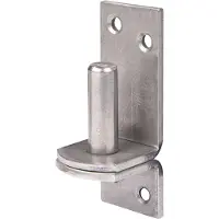 Alberts Kloben 13 mm auf Platte 100x35 mm Edelstahl
