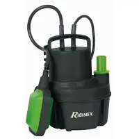 Ribiland PRPVC249 Submersible Pump Clear Water 250 W GreenGrey 250 W