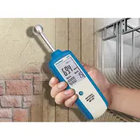 Peaktech P 5201, Widerstand (Pin), Karton, Papier, Mörtel, Putz, Beton, Holz, Digital, Blau, Weiß, LCD, AAA