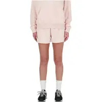 New Balance Kurze Hose Sport Essentials French Terry Short Damen Quartz Pink-L