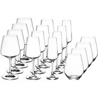 Villeroy & Boch Gläser-Set "Gläser Set Ovid 16er Set transparent" Spülmaschinengeeignet