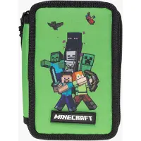 Minecraft – Minecraft – Gefülltes Federmäppchen – 3 Fächer