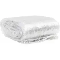 vidaXL Transparente Plane mit Ösen 2x10 m PVC