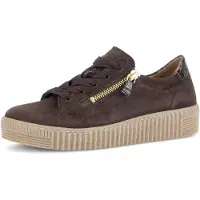 Gabor sneaker low Sneaker braun in Gr. 43