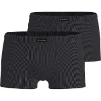 Tom Tailor Boxershorts "Alaska" Packung, bequem, weich, eng, Streifendesign, Logo, breiter Bund