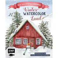 EMF Mein Adventskalender-Buch: Winter-Watercolor-Land