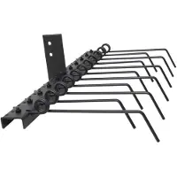 Texas Rechen 55cm Breite Rechenaufsatz passend für Bodenhacke Lilli 3