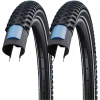 Schwalbe 2x Marathon Plus MTB 54-584 Drahtreifen SmartGuard 27.5x2.10 Mantel