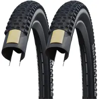 Schwalbe 2x Rapid Rob 57-559 Drahtreifen K-Guard 26x2.25 Fahrradreifen Mantel