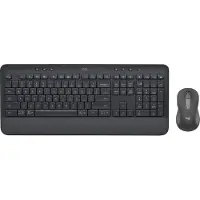 Logitech Signature MK650 Combo for Business, kabellose Maus und Tastatur, Logi Bolt, Bluetooth, SmartWheel, weltweit , Windows/Mac/Chrome/Linux - Graphit
