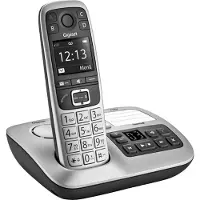 Gigaset E560A - Schnurlostelefon - Anrufbeantworter mit Rufnummernanzeige - DECT\GAP - Platin
