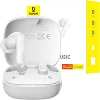 Baseus Wireless-Kopfhörer Bowie E19 Tws In-Canal - Weiß