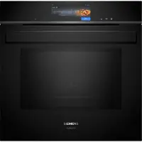 Siemens studioLine HS938GEB1 - iQ700 Dampfbackofen mit 5 Jahre Garantie, Schwarz/Edelstahl, 60 x 60 cm