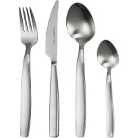 Berghoff LEO 4-teiliges Besteckset für 1 Person Legacy - Metall - Edelstahl, Spülmaschinengeeignet