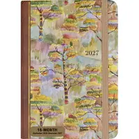 Peter Pauper Press Watercolor Treescape Agenda 16 Monate 2027