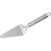 Fackelmann 40425 Ovalgriff Tortenheber | spülmaschinengeeignet, Edelstahl, 260mm