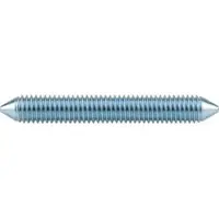 Industrial Quality Supplies Gewindebolzen DIN 976 Kegelkuppen BM 10x 500 A 2 10 Stück