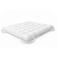 11.11 SRLS The White Stone Topper 120x190 cm mit Wattefüllung von 1000 g/m² | Extra-Komfort-Matratzenschoner mit integrierter atmungsaktiver Luftkammer