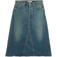 Levi's Hr A Line Decon Skirt Hinged Heart Größe: W26 | Midiröcke Outlet | Damen