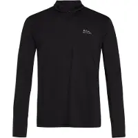 Protest Skipully Men Strayed 1/4 Zip Top True Black-XS