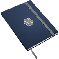 BOSS Marineblaues DIN-A5-Notizbuch mit Double-B-Monogramm Grösse ONESI