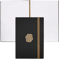 BOSS Schwarzes DIN-A5-Notizbuch mit Double-B-Monogramm Grösse ONESI