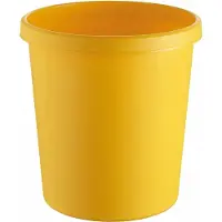 Helit Papierkorb 18l gelb