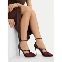 Badura High Heels EO-AMIRA-LT519-1 Dunkelrot