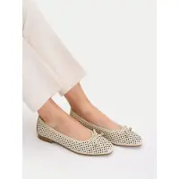 LASOCKI Ballerinas CEO-RST-ROMI-80 Beige