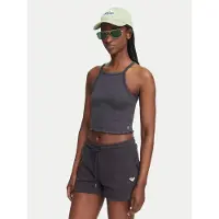 Roxy Top As I Am ERJKT04278 Dunkelgrau Slim Fit