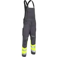 Kübler Latzhose REFLECTIQ Klasse 1 warngelb/anthrazit 94