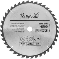 Condor PIŁA TARCZOWA WIDIOWA 350 x 30 x 40-ZĘBÓW