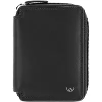 Golden Head Leder Geldbörse Polo RFID Protect RV-Börse 3315 Schwarz