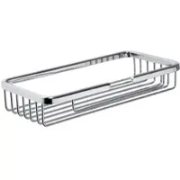 Bemeta Seifenschale rechteckiges Wandraster CYTRO aus Chrom 23x 10x 3cm