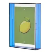 Möbel Kraft Bilderrahmen , blau , Kunststoff,Acryl , Maße (cm): B: 10 H: 15
