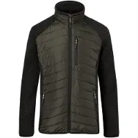 Kübler Hybridjacke oliv/dunkelgrau Gr. XS