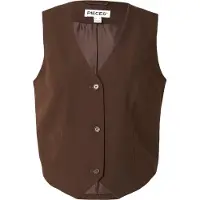 Pieces Pcbosella Weste | Braun | S